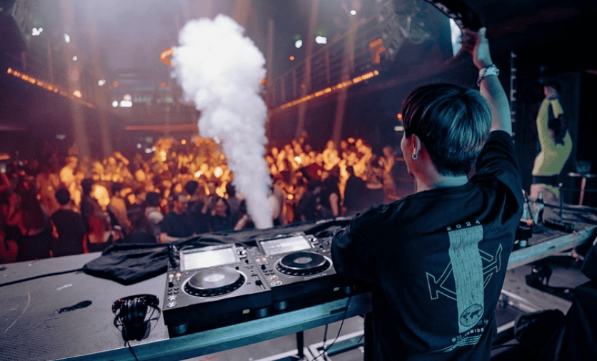 KDH mixing at the nightclub